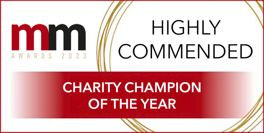 Money Marketing 2023 - Charity Champion Highly Commended