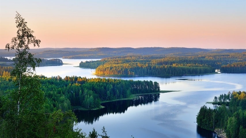 Finland wild swimming